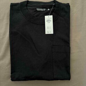 Abercrombie & Fitch Premium Polished Tee Men's M Black